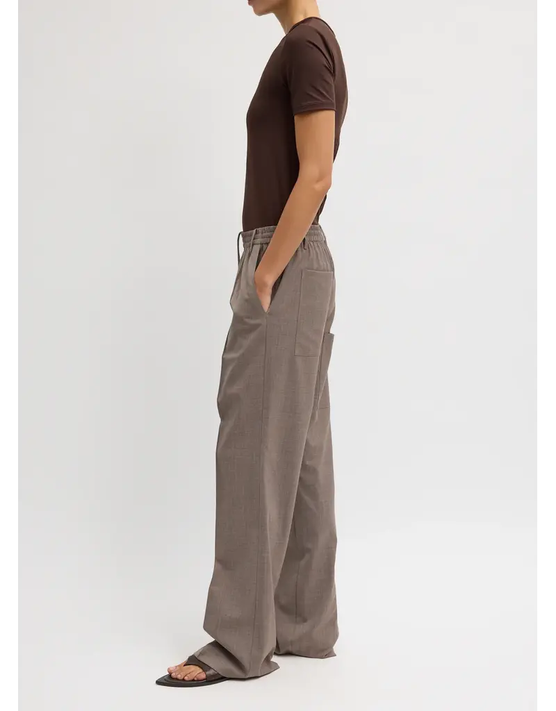 Tibi Tropical Wool Scottie Jogger