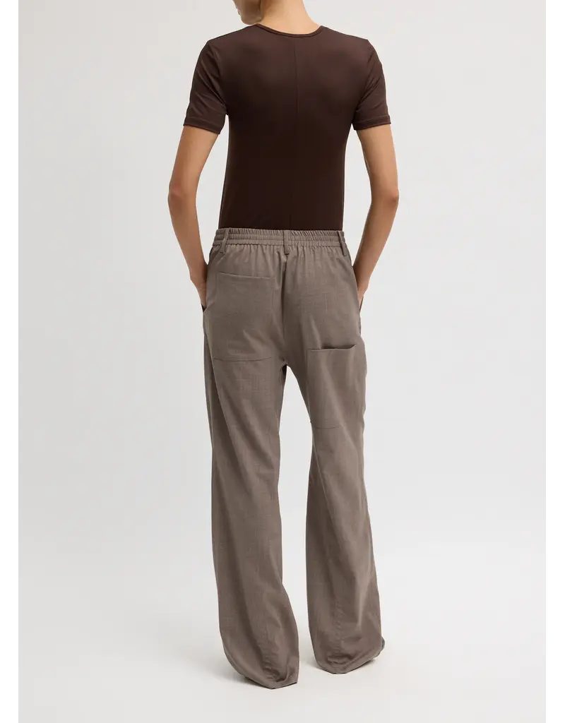 Tibi Tropical Wool Scottie Jogger