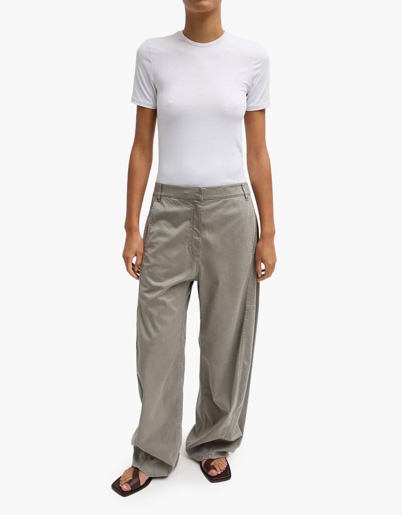 Tibi Reactive Garment Dyed Stretch Twill Sid Pant