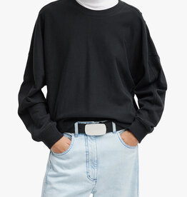 Tibi Light Weight Sweatshirting Crewneck Sweatshirt