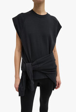 Tibi Light Weight Sweatshirting Sleeveless  Easy Top