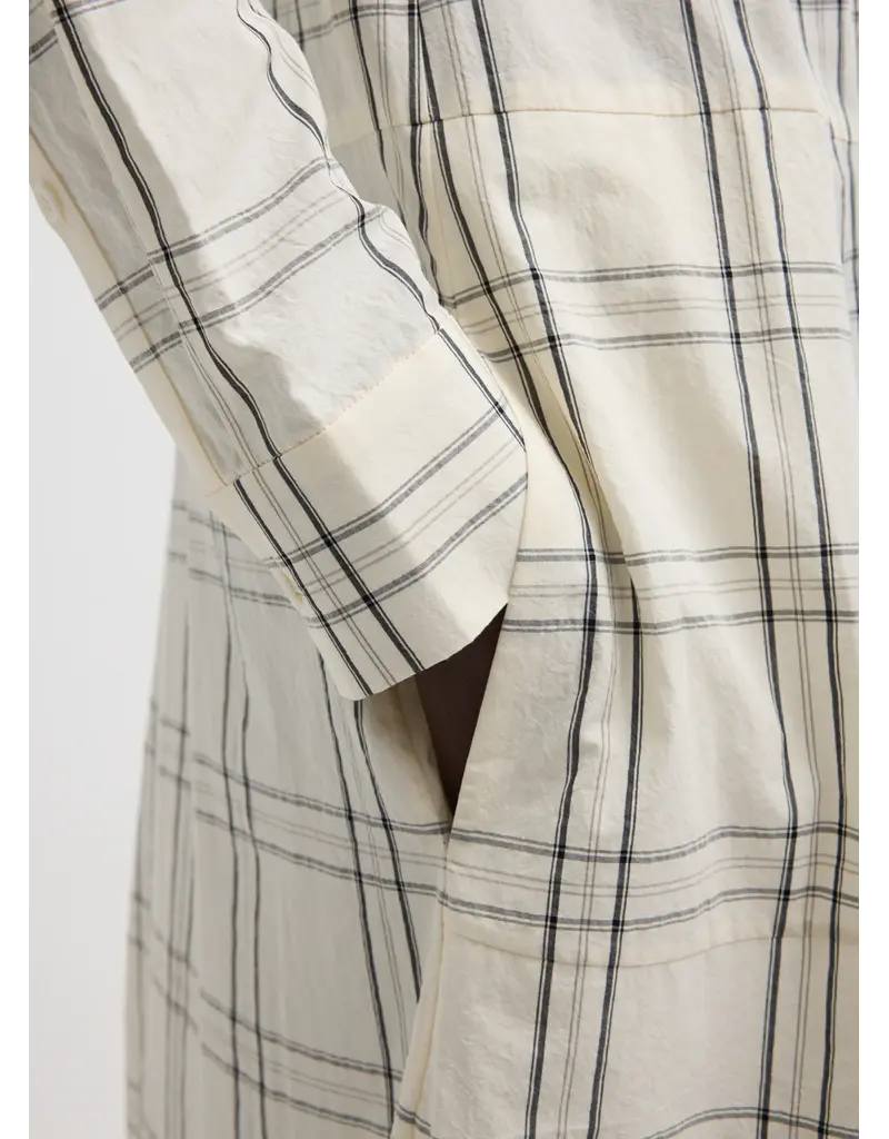 Tibi Russel Plaid Balloon Dress