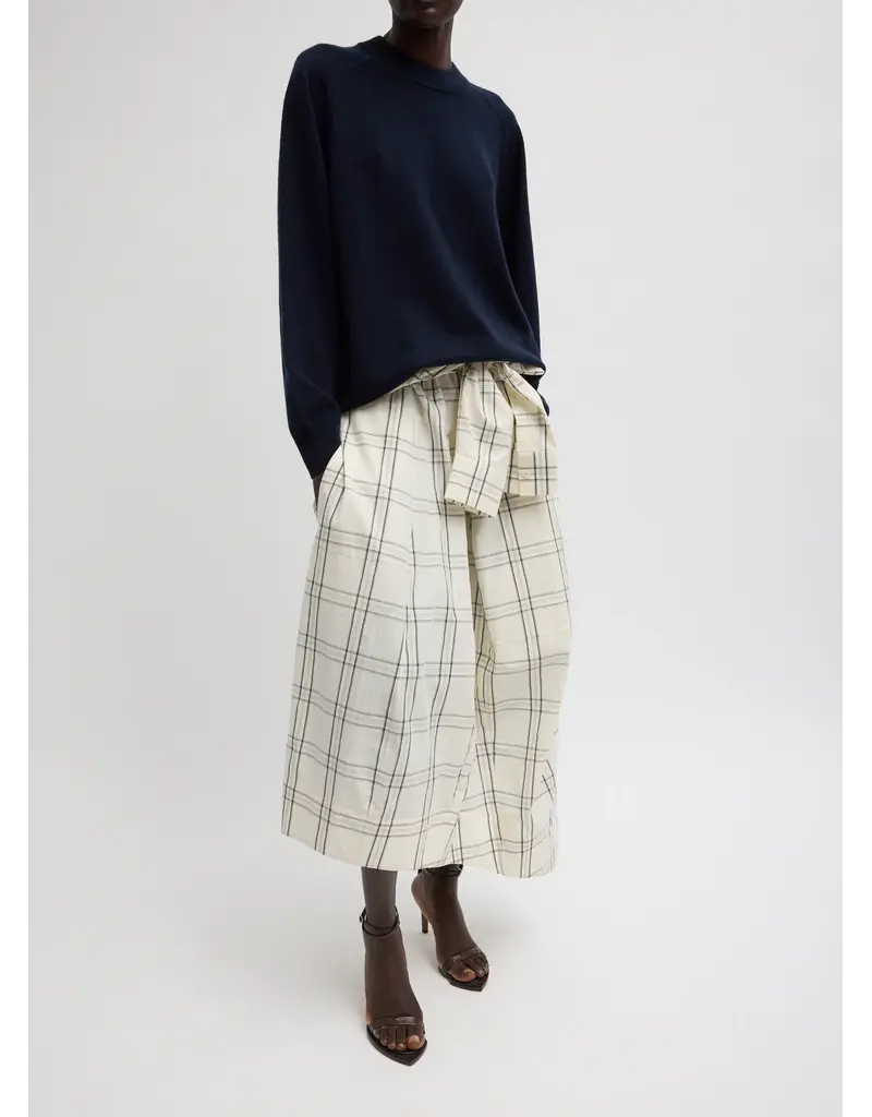 Tibi Russel Plaid Balloon Dress