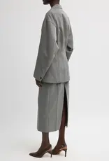Tibi Structured Wool Sculpted Blazer