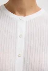 Tibi Ribbed Sweater Slim Cardigan