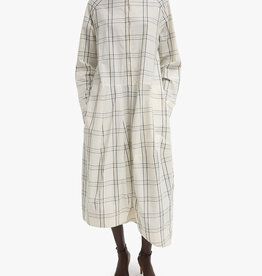 Tibi Russel Plaid Balloon Dress