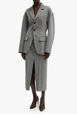 Tibi Structured Wool Sculpted Blazer
