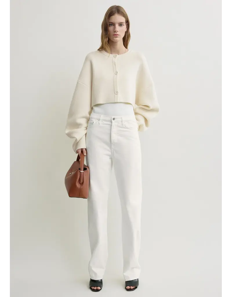 Toteme Cropped Oversized Cardigan