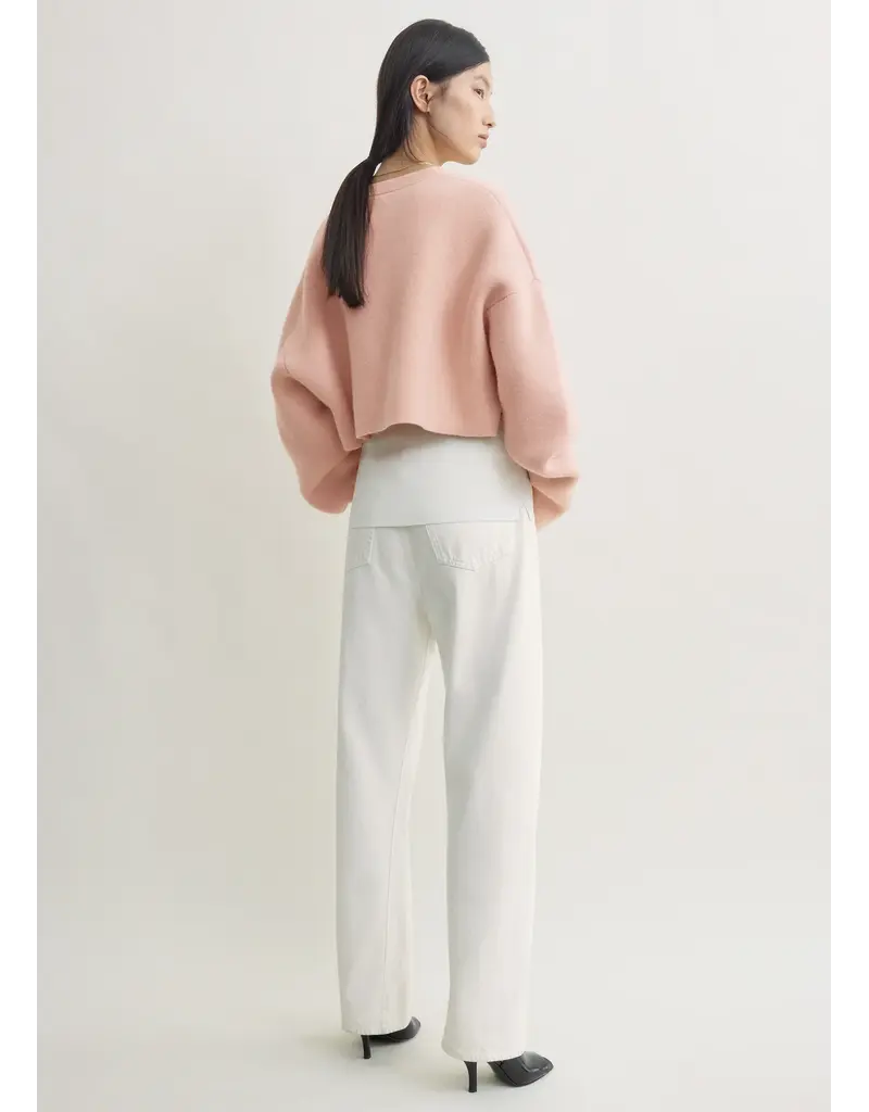 Toteme Cropped Oversized Cardigan