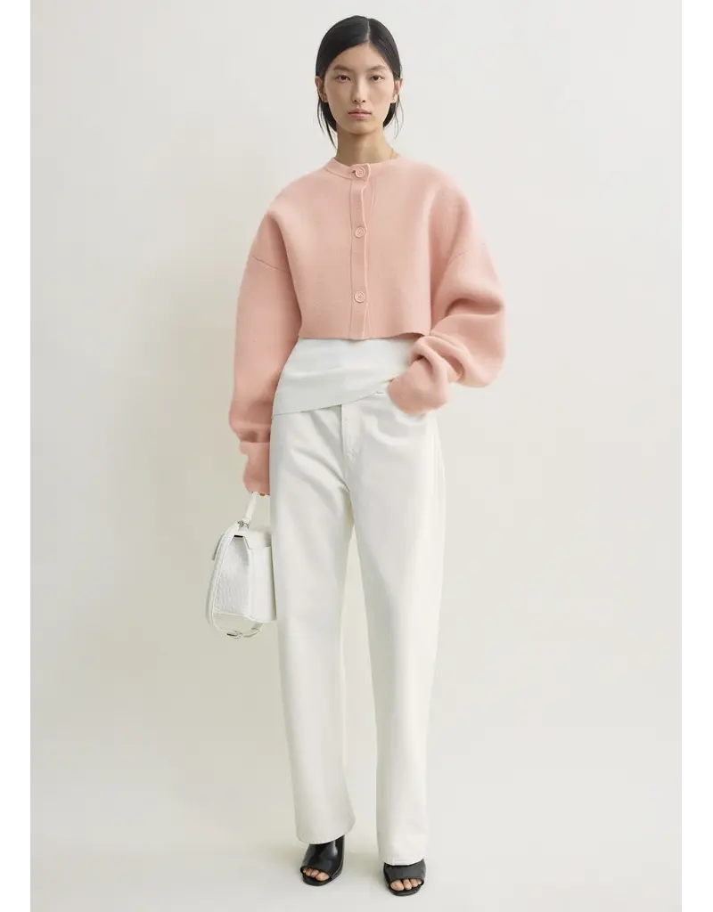 Toteme Cropped Oversized Cardigan