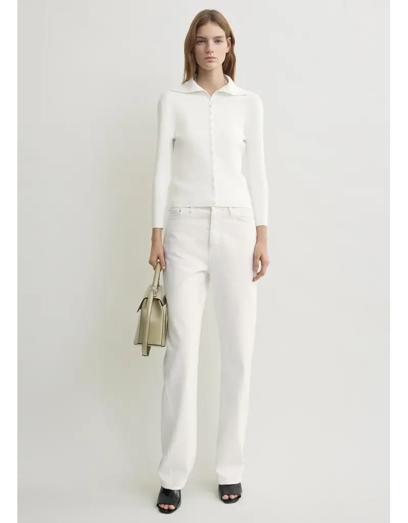 Toteme Fitted Polo Cardigan