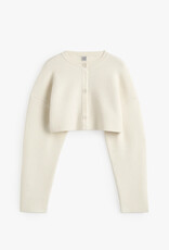 Toteme Cropped Oversized Cardigan