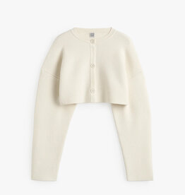 Toteme Cropped Oversized Cardigan