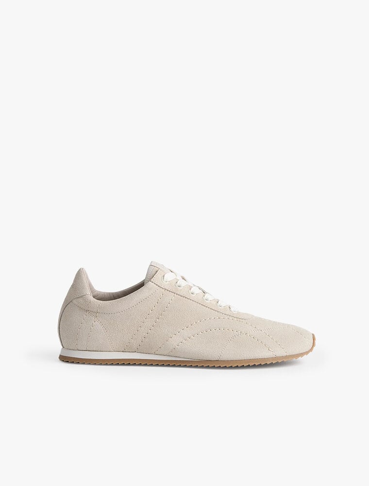 Toteme Flex Suede Sneakers