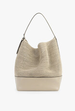 Toteme Belted Woven Leather Tote