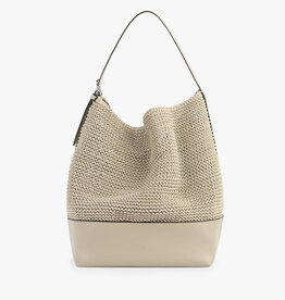 Toteme Belted Woven Leather Tote