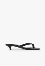 Toteme Leather Heeled Flip Flops
