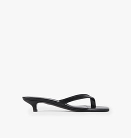 Toteme Leather Heeled Flip Flops