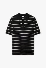Filippa K Striped Mesh Polo