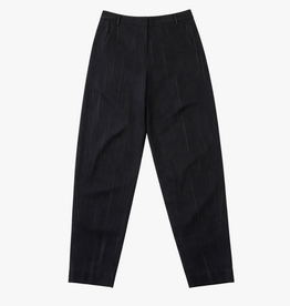 Tibi Viscose Suiting Reese Curved Ankle Pant