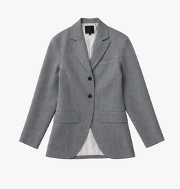 Tibi Structured Wool Sculpted Blazer