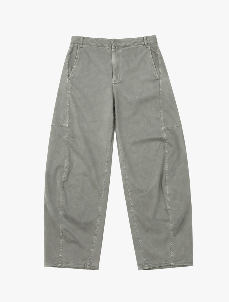 Tibi Reactive Garment Dyed Stretch Twill Sid Pant