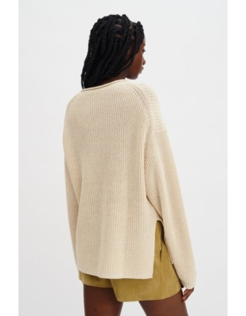 Filippa K Ribbed Cotton Linen Sweater
