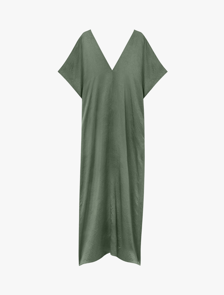 Filippa K V-Neck Crinkle Kaftan