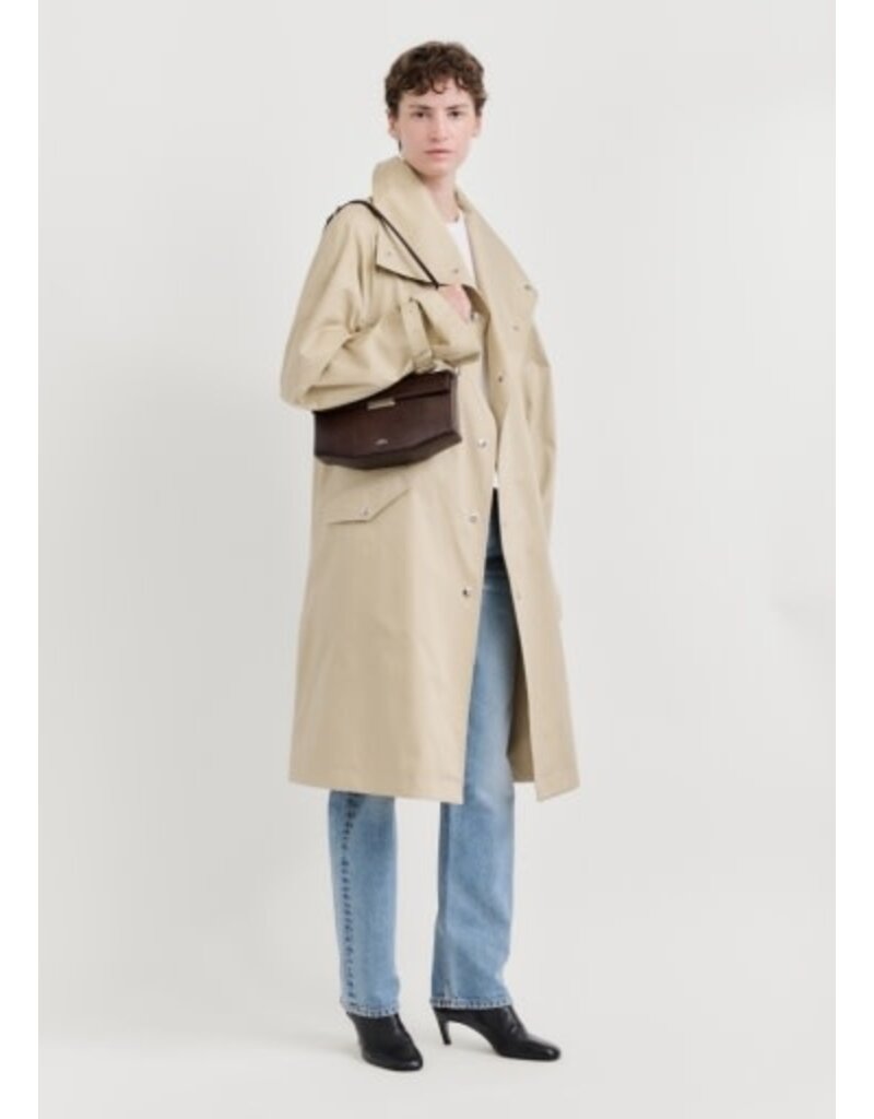 Toteme Clip Lizard-Embossed Shoulder