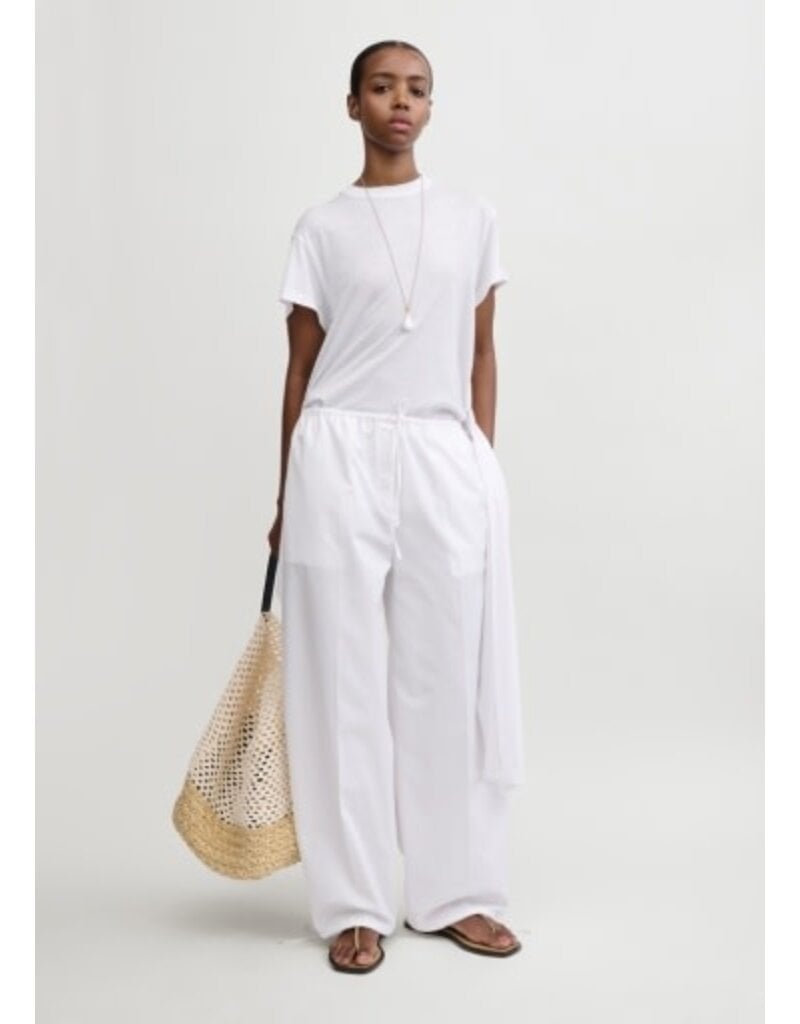 Toteme Drawstring Cotton Trousers