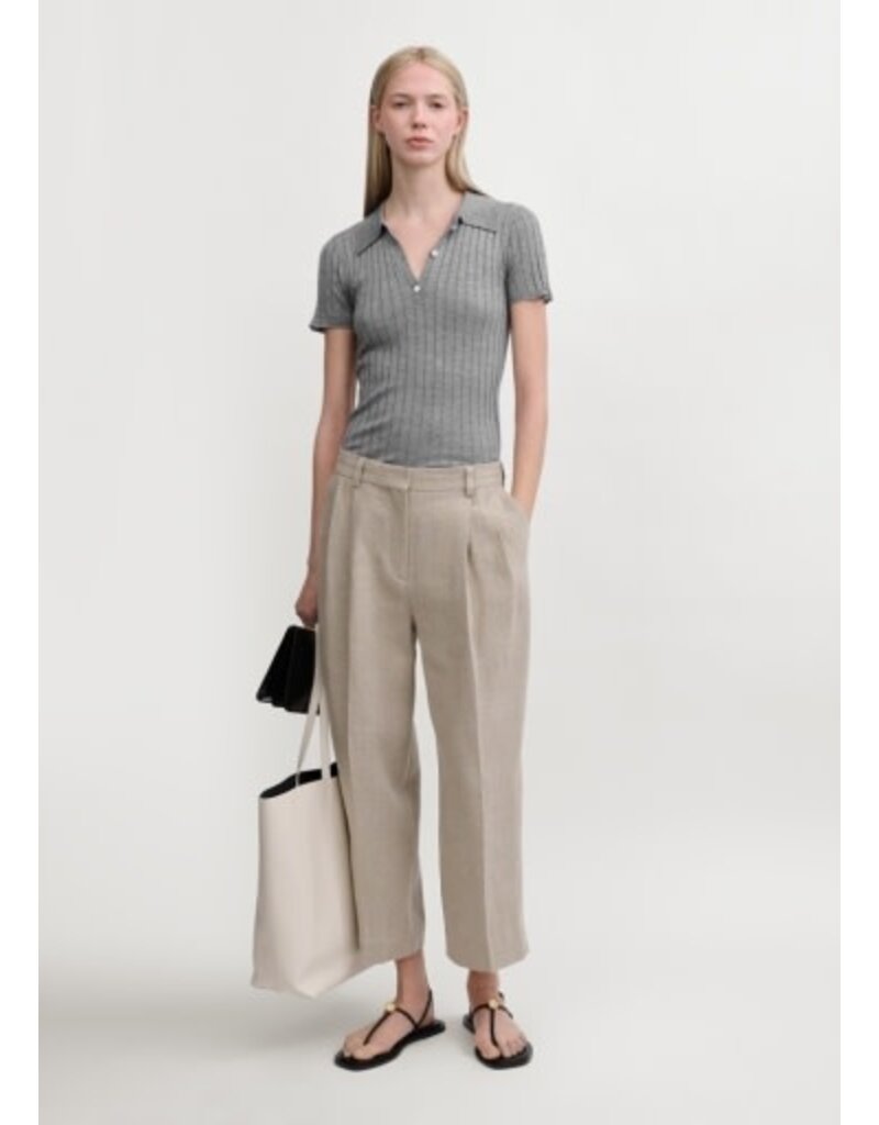 Toteme Double-Pleat Linen Trousers