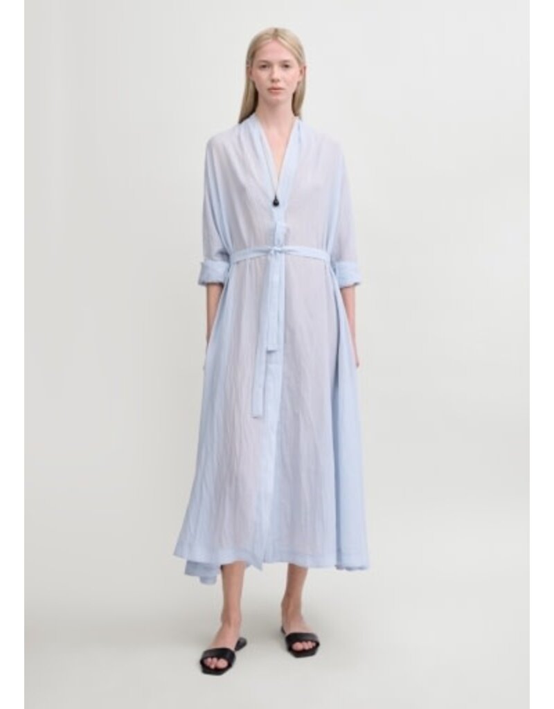 Toteme Belted Cotton Voile Dress