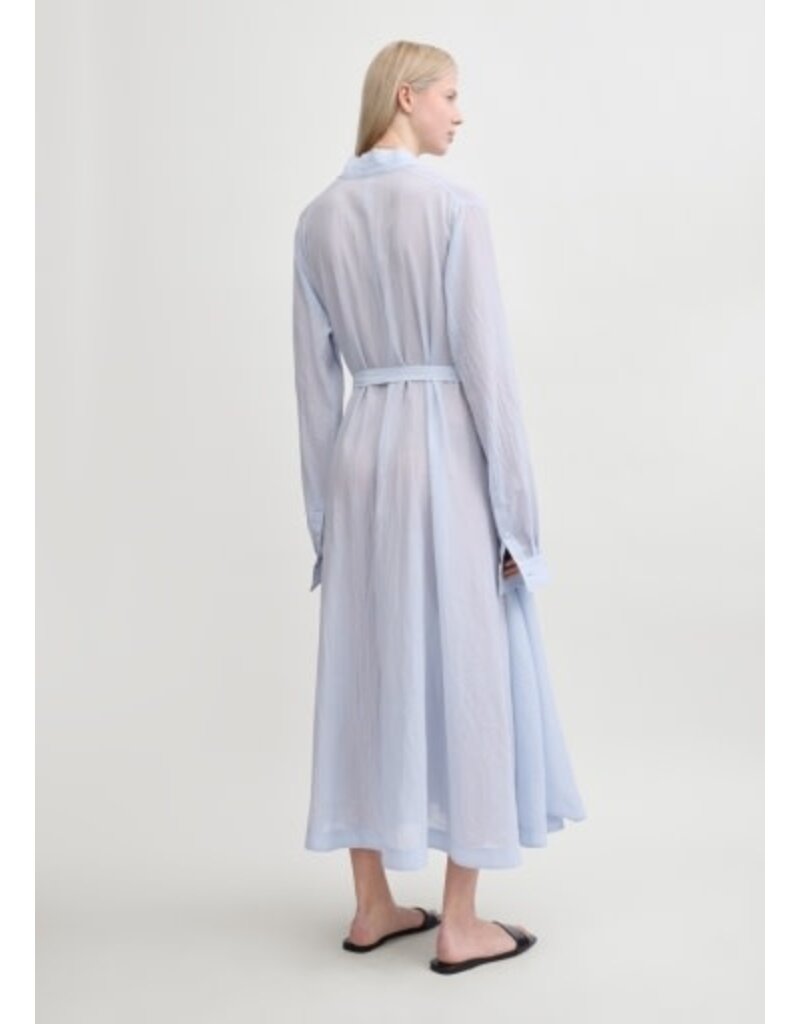 Toteme Belted Cotton Voile Dress