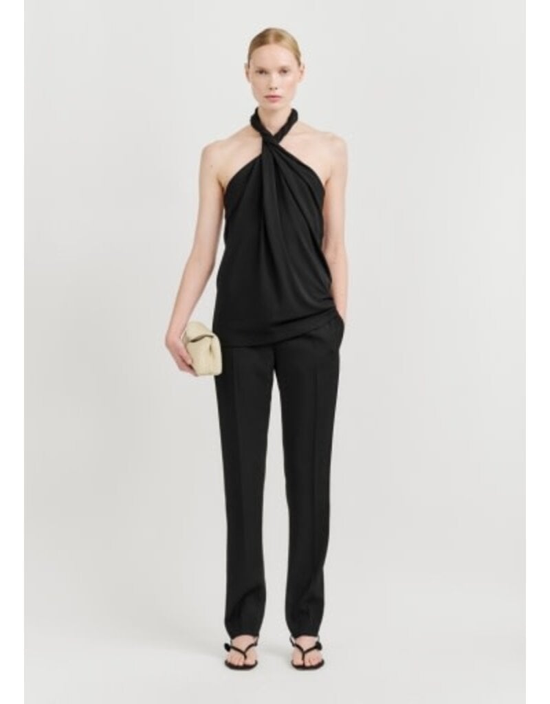 Toteme Twisted Jersey Halter Top