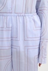 Toteme Monogram cotton-blend pj bottoms