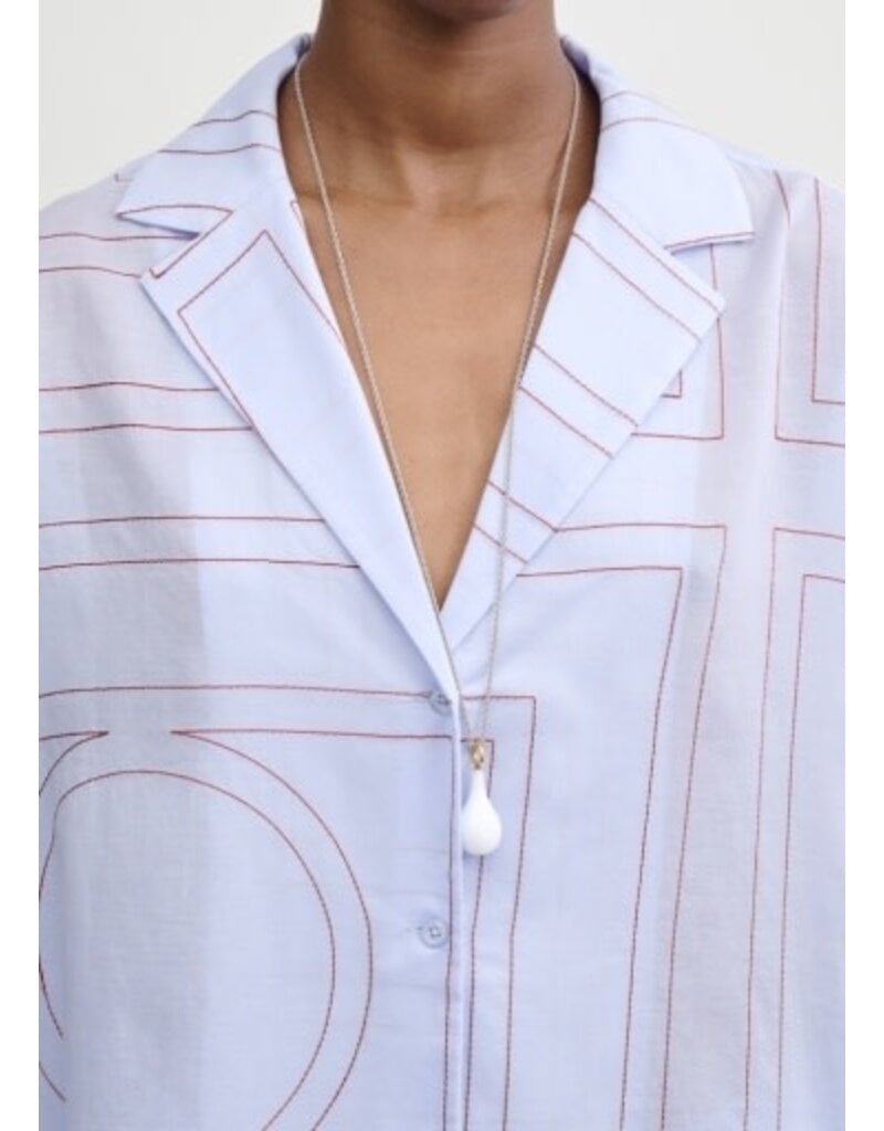 Toteme Monogram Cotton-Blend PJ Top
