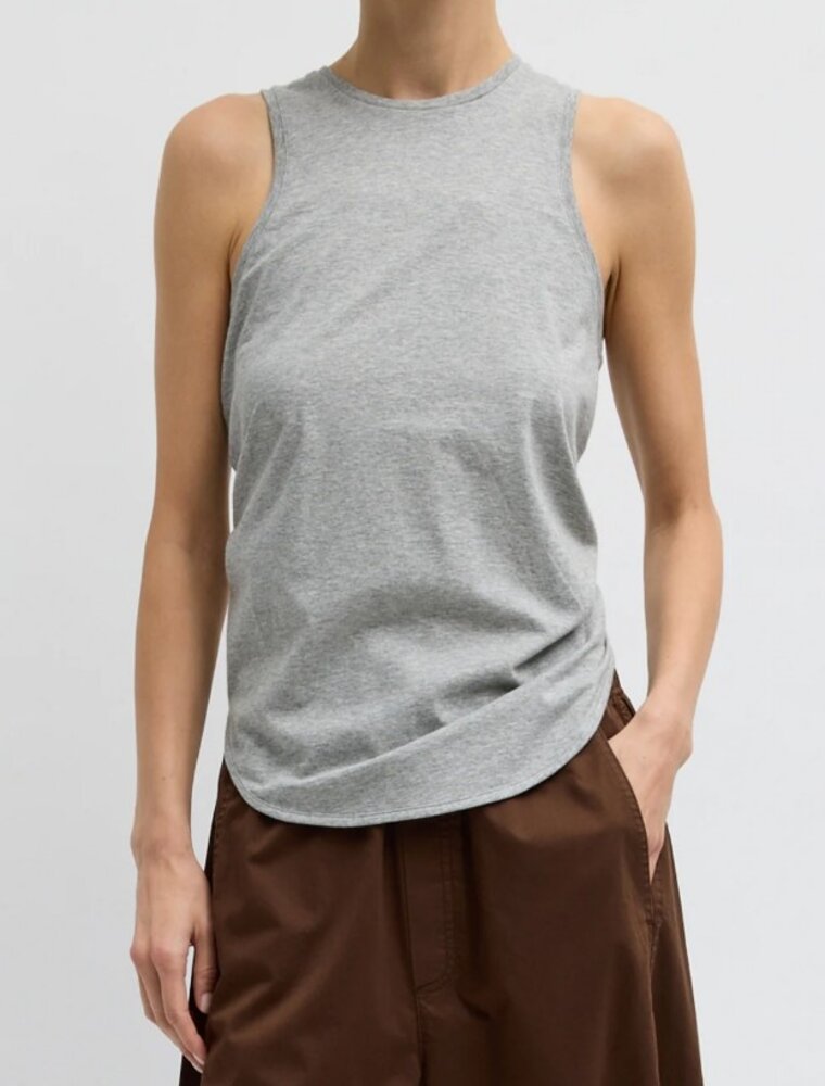 Tibi Tshirting Shirred Back Tank