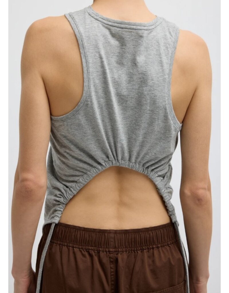 Tibi Tshirting Shirred Back Tank