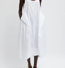 Tibi Eco Poplin Tank Dress