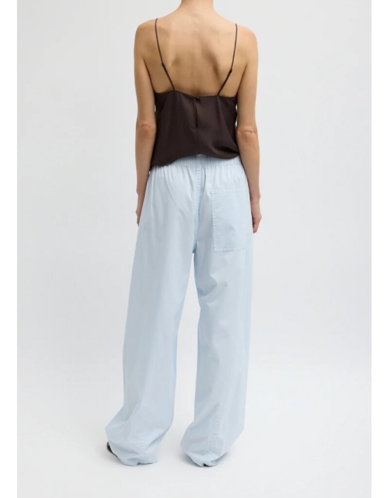 Tibi Garment Dyed Silky Cotton Winslow Pant