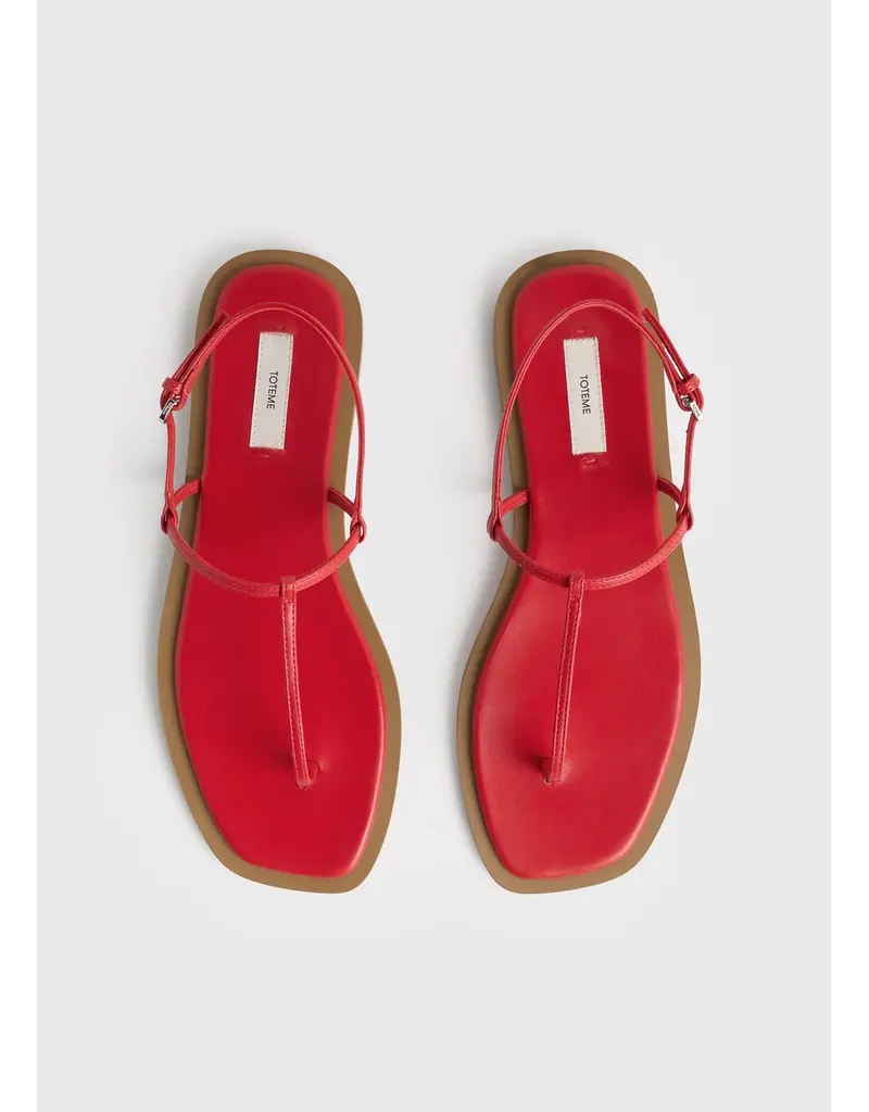 Toteme T-strap Nappa Sandals
