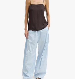 Tibi Garment Dyed Silky Cotton Winslow Pant