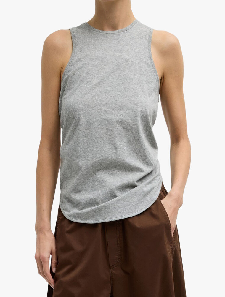 Tibi Tshirting Shirred Back Tank