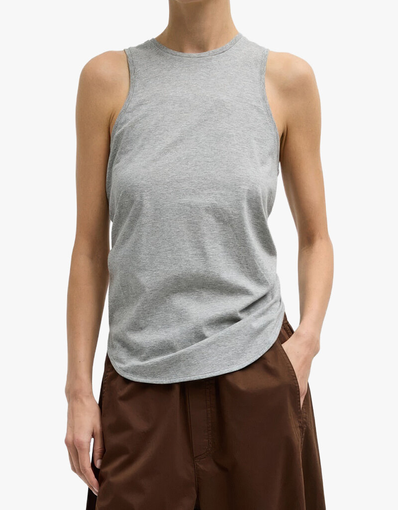 Tibi Tshirting Shirred Back Tank