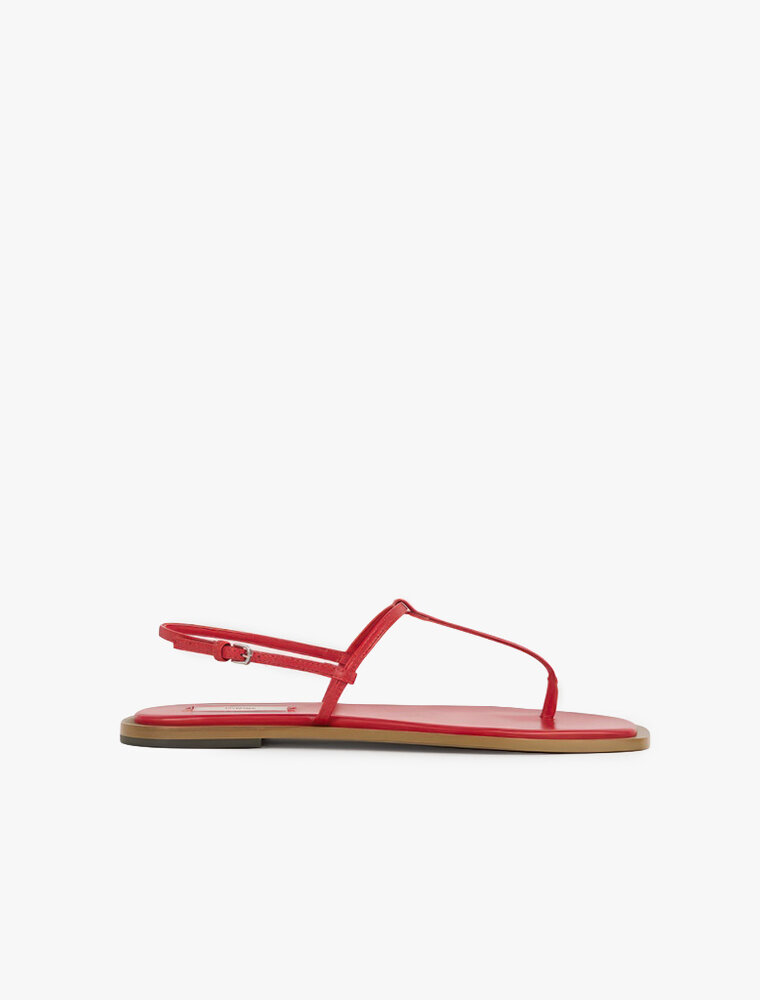 Toteme T-strap Nappa Sandals