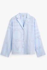 Toteme Monogram Cotton-Blend PJ Top