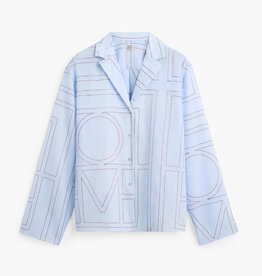 Toteme Monogram Cotton-Blend PJ Top