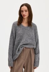 Filippa K Hairy Alpaca V-Neck Sweater