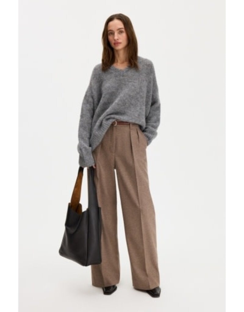 Filippa K Hairy Alpaca V-Neck Sweater