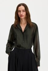 Filippa K Pleated Stand Collar Shirt